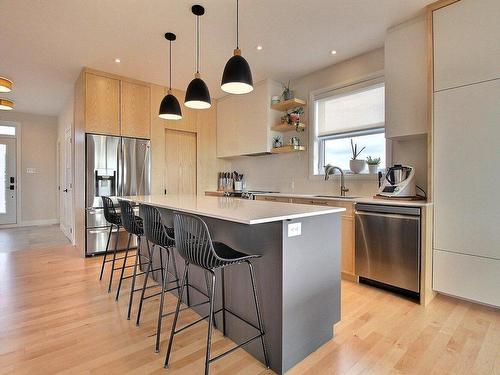 Kitchen - 383 Rue Des Maraîchers, Québec (Beauport), QC - Indoor Photo Showing Kitchen With Upgraded Kitchen