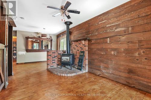 1309 Temple Avenue, Innisfil, ON - Indoor With Fireplace