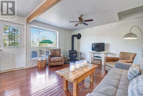 794 Highway 518, Seguin, ON - Indoor Photo Showing Living Room With Fireplace