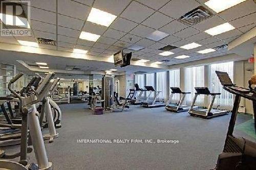 1310 - 5 Concorde Place, Toronto, ON - Indoor Photo Showing Gym Room