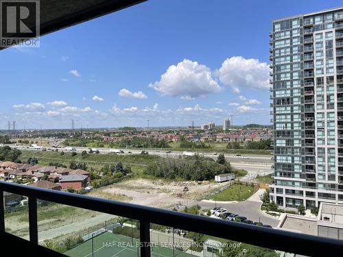 1216 - 335 Rathburn Road W, Mississauga, ON - Outdoor With Balcony With View