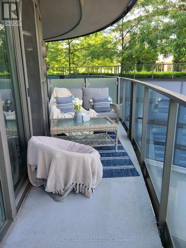 307 - 60 Absolute Avenue, Mississauga, ON - Outdoor With Balcony With Exterior