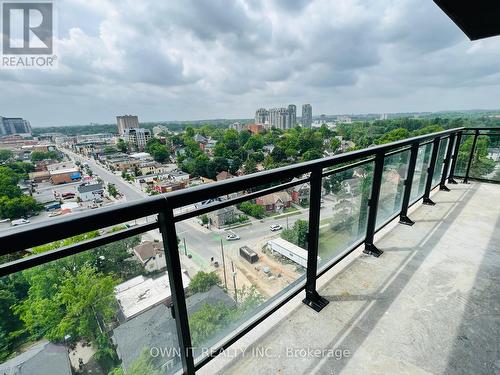 1503 - 128 King Street N, Waterloo, ON - Outdoor With Balcony With View