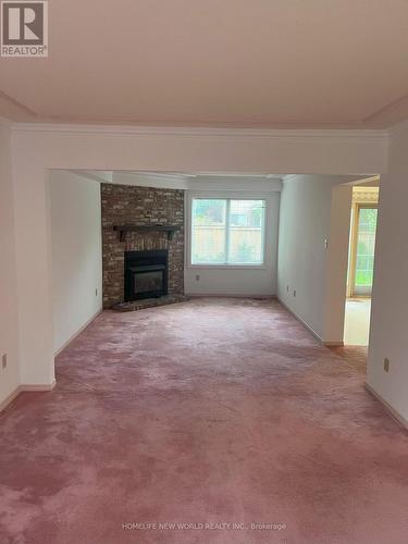 332 Salisbury Lane, Newmarket, ON - Indoor Photo Showing Living Room With Fireplace