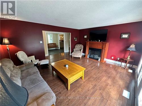 18700 County Road 24 Road, North Glengarry, ON - Indoor Photo Showing Living Room With Fireplace