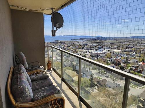 1105 405 Waverly Street, Thunder Bay, ON - Outdoor With Balcony With View With Exterior