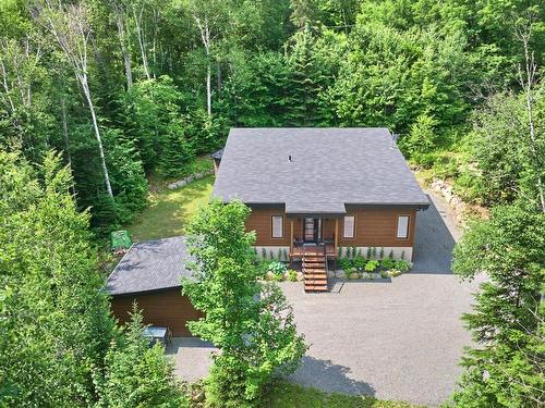 Aerial photo - 34 Ch. Lac-Léon, Saint-Donat, QC - Outdoor