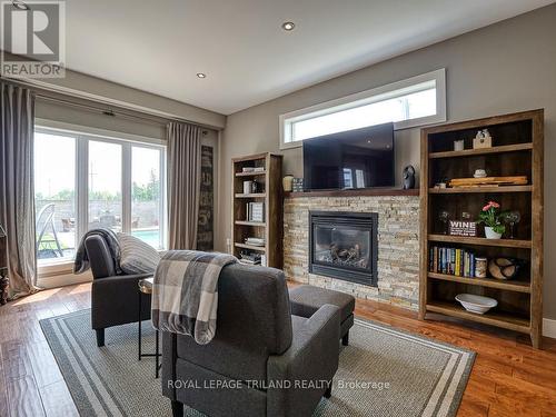 2 Elliott Trail, Thames Centre, ON - Indoor With Fireplace