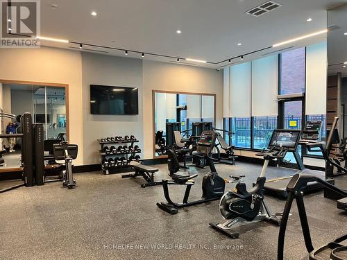 716 - 250 Lawrence Avenue W, Toronto, ON - Indoor Photo Showing Gym Room