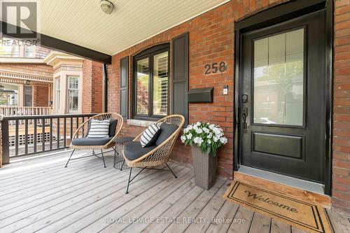 258 Willow Avenue S, Toronto, ON - Outdoor With Deck Patio Veranda With Exterior