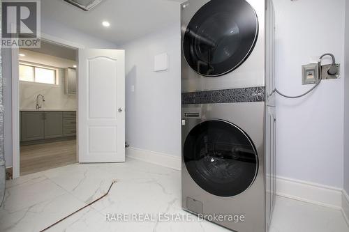 Bsmt - 95 Futura Drive, Toronto, ON - Indoor Photo Showing Laundry Room