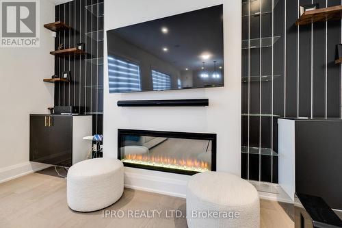 1261 Queens Plate Road, Oakville, ON - Indoor With Fireplace