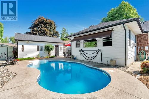 3291 Maisonneuve, Windsor, ON - Outdoor With In Ground Pool With Exterior