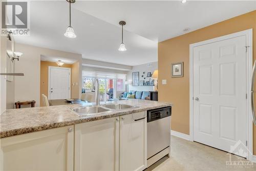 763 Cedar Creek Drive Unit#G, Ottawa, ON - Indoor Photo Showing Kitchen With Double Sink