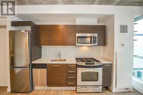 811 - 318 King Street E, Toronto, ON - Indoor Photo Showing Kitchen With Stainless Steel Kitchen