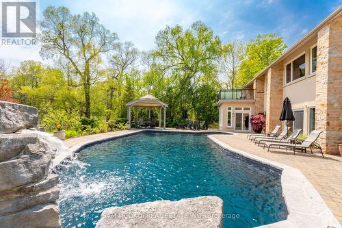 1292 Contour Drive, Mississauga, ON - Outdoor With In Ground Pool