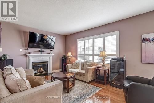 6 Collingwood Avenue, Brampton, ON - Indoor Photo Showing Living Room With Fireplace