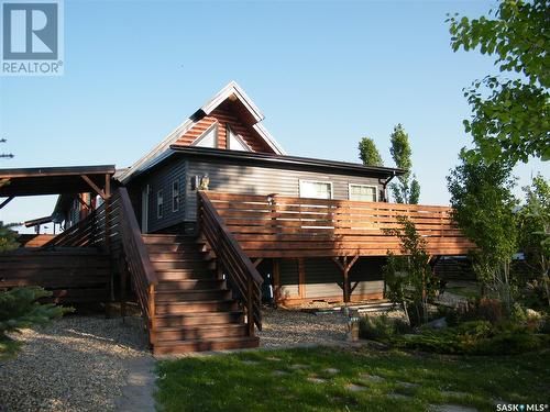 43 Lakeshore Drive, Lucien Lake, SK - Outdoor With Deck Patio Veranda