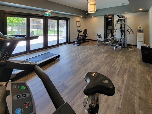 611A - 600 Bighorn Boulevard, Radium Hot Springs, BC - Indoor Photo Showing Gym Room