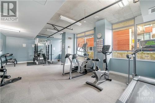 179 George Street Unit#1403, Ottawa, ON - Indoor Photo Showing Gym Room