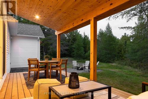 303 Clearwater Lake Road, Huntsville, ON - Outdoor With Deck Patio Veranda With Exterior