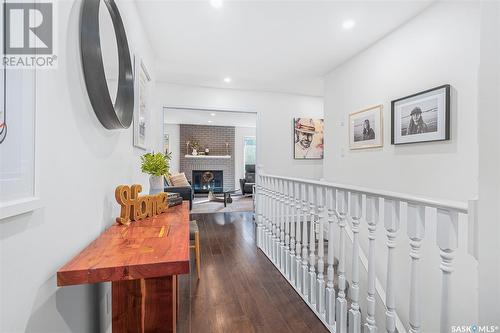 354 Marcotte Crescent, Saskatoon, SK - Indoor Photo Showing Other Room With Fireplace