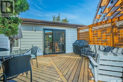 354 Marcotte Crescent, Saskatoon, SK - Outdoor With Deck Patio Veranda With Exterior