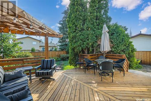 354 Marcotte Crescent, Saskatoon, SK - Outdoor With Deck Patio Veranda