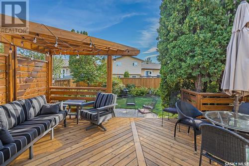 354 Marcotte Crescent, Saskatoon, SK - Outdoor With Deck Patio Veranda With Exterior