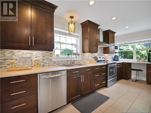 73 Woodland Drive, Moncton, NB - Indoor Photo Showing Kitchen With Upgraded Kitchen