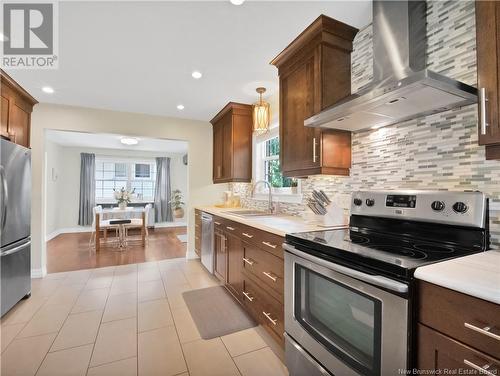 73 Woodland Drive, Moncton, NB - Indoor Photo Showing Kitchen With Upgraded Kitchen