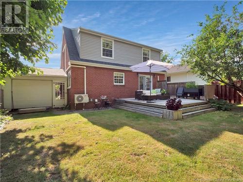 73 Woodland Drive, Moncton, NB - Outdoor With Deck Patio Veranda With Exterior