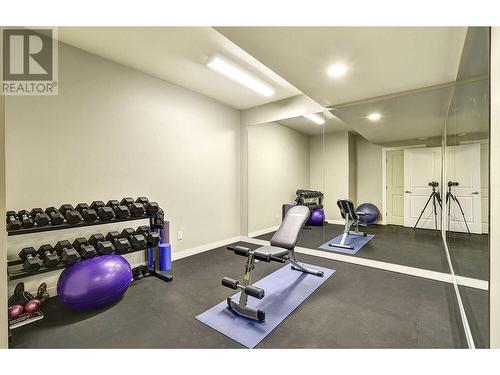 2496 Loseth Road, Kelowna, BC - Indoor Photo Showing Gym Room