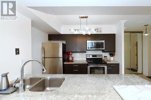 904 - 95 Lombard Street, Toronto (Church-Yonge Corridor), ON - Indoor Photo Showing Kitchen With Stainless Steel Kitchen With Double Sink