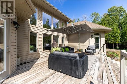 91 Shamrock Boulevard, South Bruce Peninsula, ON - Outdoor With Deck Patio Veranda With Exterior