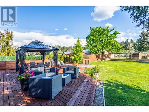 3155 Mathews Road, Kelowna, BC - Outdoor With Deck Patio Veranda