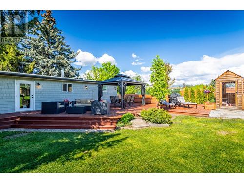 3155 Mathews Road, Kelowna, BC - Outdoor With Deck Patio Veranda