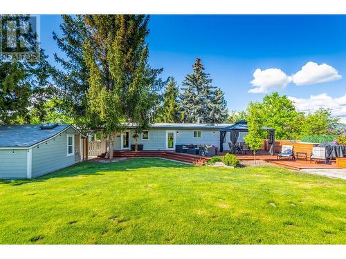 3155 Mathews Road, Kelowna, BC - Outdoor With Deck Patio Veranda