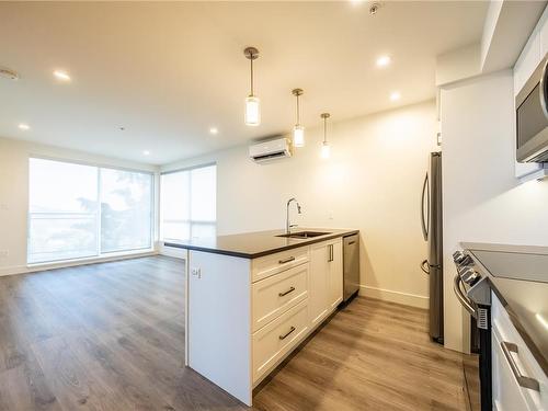 501-119 Haliburton St, Nanaimo, BC - Indoor Photo Showing Kitchen With Upgraded Kitchen