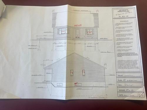 Plan (croquis) - 105 Rue Garrett, New Richmond, QC - 