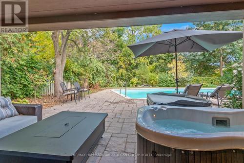 195 Burbank Drive, Toronto (Bayview Village), ON - Outdoor With In Ground Pool