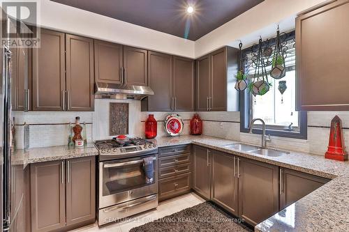 48 Collier Crescent, Essa, ON - Indoor Photo Showing Kitchen With Double Sink