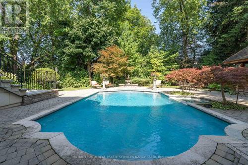 11 Doon Road, Toronto, ON - Outdoor With In Ground Pool With Deck Patio Veranda With Backyard