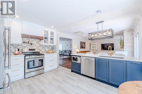 54 Middle Bight Road, Conception Bay South, NL - Indoor Photo Showing Kitchen With Upgraded Kitchen