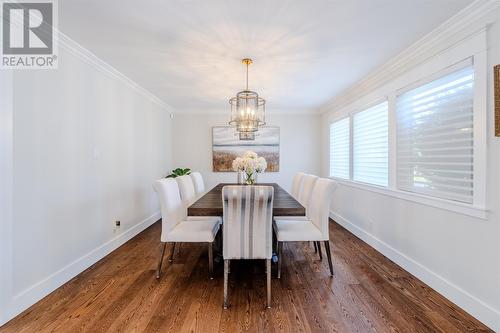 54 Middle Bight Road, Conception Bay South, NL - Indoor Photo Showing Dining Room