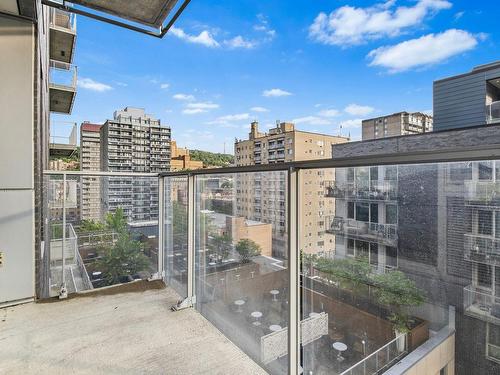 Balcony - 1152-1414 Rue Chomedey, Montréal (Ville-Marie), QC - Outdoor With Balcony With Exterior