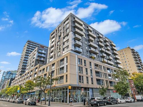 Frontage - 1152-1414 Rue Chomedey, Montréal (Ville-Marie), QC - Outdoor With Balcony With Facade