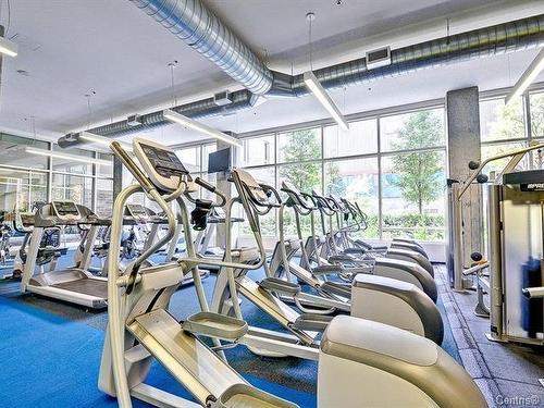 Exercise room - 1152-1414 Rue Chomedey, Montréal (Ville-Marie), QC - Indoor Photo Showing Gym Room