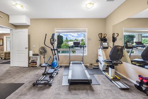 2-2100 Boucherie Road, West Kelowna, BC - Indoor Photo Showing Gym Room