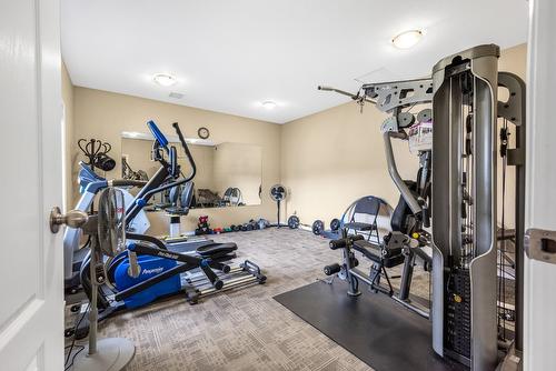 2-2100 Boucherie Road, West Kelowna, BC - Indoor Photo Showing Gym Room